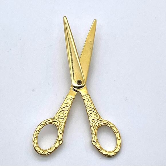 Vintage JJ Jonette Scissor Brooch Pin + Multi-Scissor Cluster Brooch - Set of 2 - Picture 3 of 11